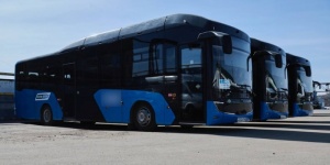 В Саратов на обкатку привезли пять новых автобусов: пока такой модели больше нет нигде