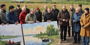 Союз художников Татарстана передал Луганской Народной Республике более 50 картин для реставрации музея в Лисичанске