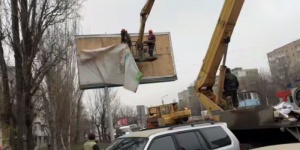 Михаил Исаев: &laquo;Почти 80 объектов демонтировано в Саратове за прошедшую неделю&raquo;