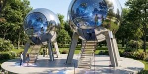 Гагарин, инопланетяне и черные дыры - каким архитекторы из Уфы представляют Покровский парк в Энгельсе