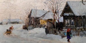 Выставка зимних работ Василия Фомичева